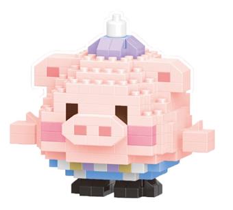 Xiaozhu 188PCS low-priced impulse version - Micro Particle Building Blocks   ITEM NO.： W044849