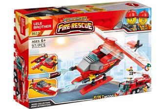 Hongfeng Rescue Helicopter 97PCS   ITEM NO.： W045941