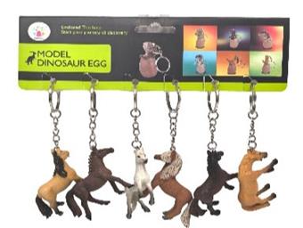 Hand drawn simulation pony with keychain   ITEM NO.： W049008