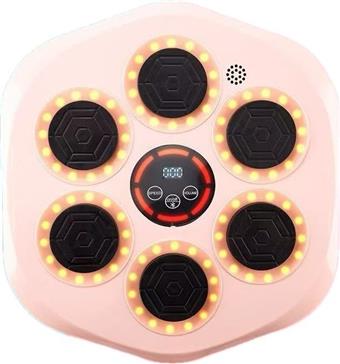 Hexagonal six key light strip music boxing target (hexagonal six key light strip)   ITEM NO.： W062835