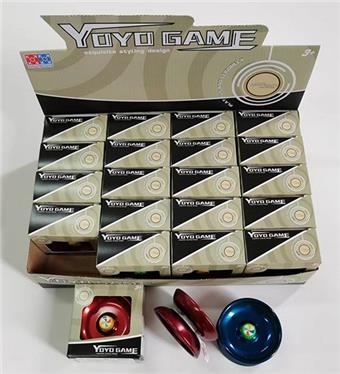 Alloy bearing yo yo (price per 20PCS)   ITEM NO.： W047925