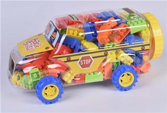 Colonel Car Puzzle Building Blocks   ITEM NO.： W045324