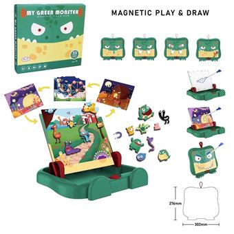 Small Monster Scene Learning Box (Large)   ITEM NO.： W061591