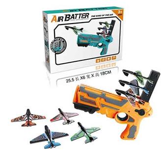 Outdoor puzzle catapult toy airplane   ITEM NO.： W065953