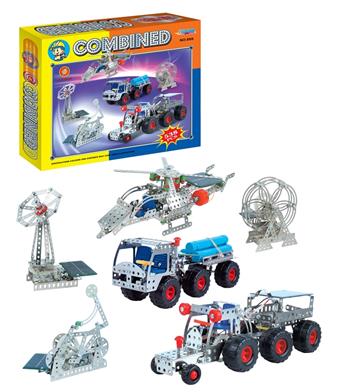 Solar powered metal assembled toys   ITEM NO.： W042383