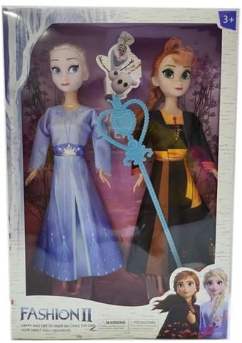 11.5-inch physical active hand Frozen Double Barbie with scepter accessory   ITEM NO.： W055497