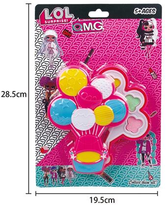 Surprise doll balloon with a layer of cosmetics   ITEM NO.： W058412