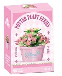 Guanyin Lotus 108PCS low-priced impulse version - Micro Particle Building Blocks   ITEM NO.： W044698