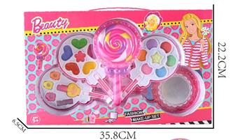 Fashion Barbie lollipop four layer cosmetics   ITEM NO.： W058156