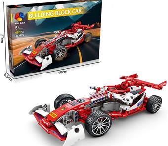 AB Original Package DIY Puzzle Assembly Building Blocks Particle New Technology Power Truck (488PCS)   ITEM NO.： W046323