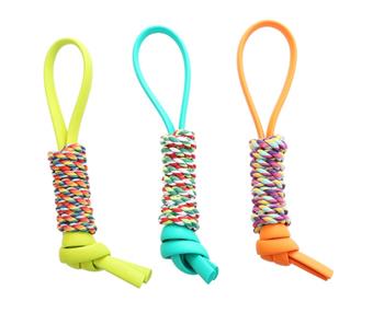 Pet Toys TPR Cotton Rope Toys   ITEM NO.： W062556