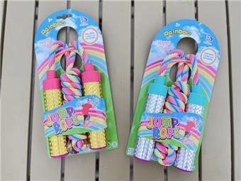 Children's Rainbow Jump Rope   ITEM NO.： W041439