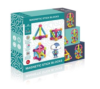 Early Education Magnetic Stick Deluxe Edition 28PCS   ITEM NO.： W047319