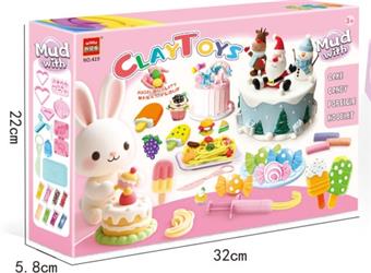 Clay toys - cake, popsicle, candy   ITEM NO.： W052941
