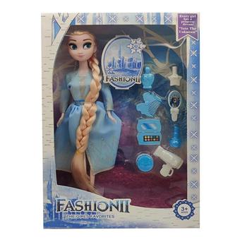 11.5 inch live action hand Frozen Barbie with hair clip and vacuum formed accessories   ITEM NO.： W055500