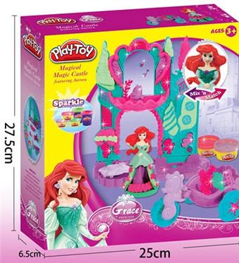 Princess Castle Carriage Clay Set   ITEM NO.： W053671