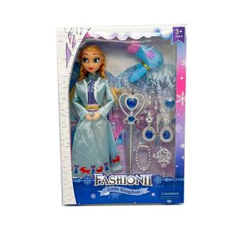 11.5-inch solid 9-joint Ice and Snow Romance with blowing fan and scepter vacuum forming accessories   ITEM NO.： W055541
