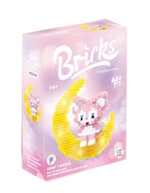 Moon Baby Fox Building Blocks 45Opcs (low-priced impulse version)   ITEM NO.： W046029