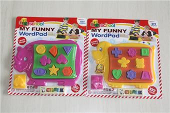 Two types of building block writing boards   ITEM NO.： W056909