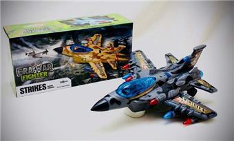 Camouflage lighting music universal electric fighter, electric aircraft, military aircraft   ITEM NO.： W054313
