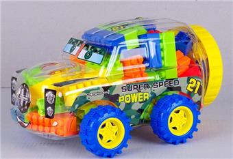 Vintage military vehicle multi-color mixed weighing 200g (approximately 50-60PCS)   ITEM NO.： W045447