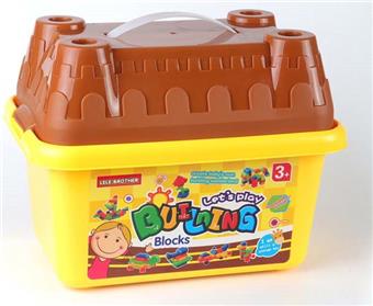 Castle Bucket Building Blocks   ITEM NO.： W045256