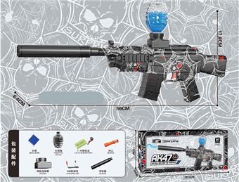 Graffiti AK47 Electric Water Bullet Gun with Oil Spray   ITEM NO.： W066340