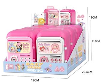 Three year old piggy bank display box   ITEM NO.： W047486