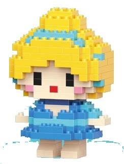 Mini Cinderella 162PCS (low-priced impulse version)   ITEM NO.： W045893