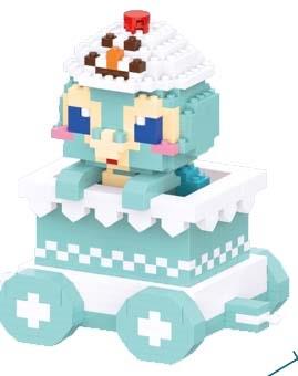 670pcs of Lala Rabbit at the Garden Party (low-priced impulse version)   ITEM NO.： W045832
