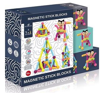 Early Education Magnetic Stick Deluxe Edition 78PCS   ITEM NO.： W047324