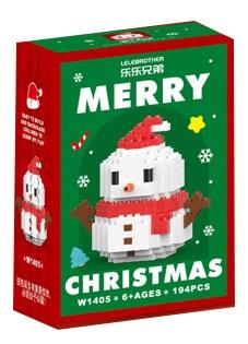 Snowman Red 194PCS (low-priced impulse version)   ITEM NO.： W045227