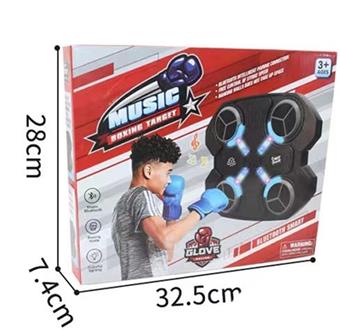 4-key music boxing target intelligent suspension boxing machine boxing wall target boxing target electronic boxing machine boxing training device music boxing target   ITEM NO.： W062745