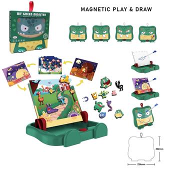 Small Monster Scene Learning Box (Small)   ITEM NO.： W061599