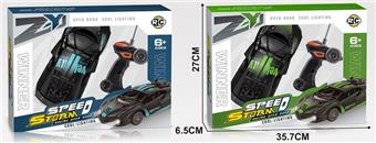 Two way remote control car (blue/green)   ITEM NO.： W055089