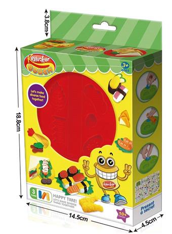 Qile Colorful Mud Burger   ITEM NO.： W054119