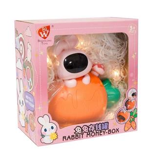 Rabbit piggy bank   ITEM NO.： W051591