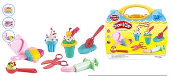 Ice cream popsicles with 12 color mud   ITEM NO.： W053315