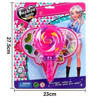 Factory version lollipop two-layer bead+cosmetics   ITEM NO.： W058388