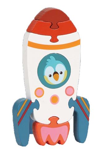 Rocket standing puzzle   ITEM NO.： W043951