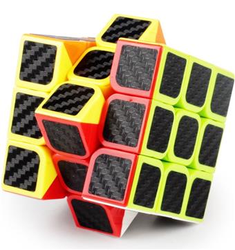 (GCC) Third order solid color carbon fiber cube   ITEM NO.： W042758