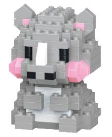 Injustice Rhinoceros 167PCS - Micro Particle Building Blocks Low Price Impulse Edition   ITEM NO.： W044588