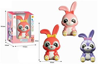 Little Rabbit Savings Bank (Light Version)   ITEM NO.： W051456