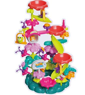 Puzzle Block Flowers (69PCS)   ITEM NO.： W062146