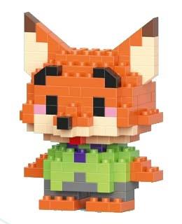 Mini Nini Fox 147PCS (low-priced impulse version)   ITEM NO.： W045889