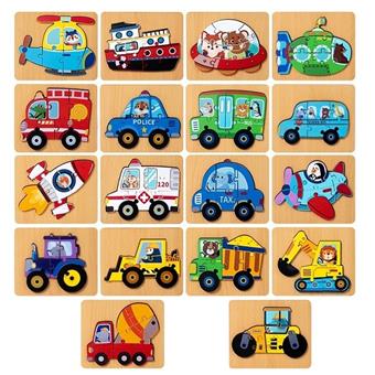 Transportation 3D Puzzle   ITEM NO.： W043379