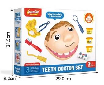 Qile Colorful Mud Dentist Medical Kit   ITEM NO.： W054054