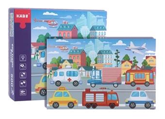 500PCS Urban Transportation Puzzle   ITEM NO.： W043983