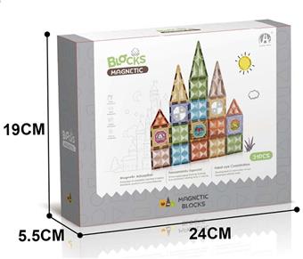 7.5CM Star Diamond Magnetic Disc 31P   ITEM NO.： W046666