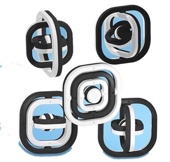 Infinite Flip 3D Gyroscope   ITEM NO.： W041719